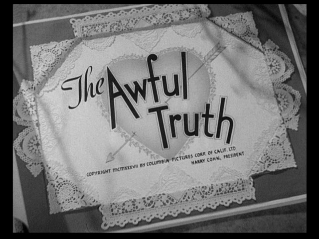 The Awful Truth (1937)