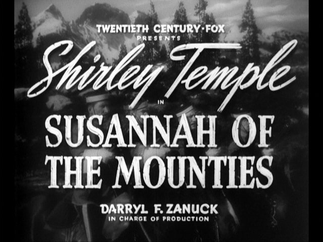 Susannah of the Mounties