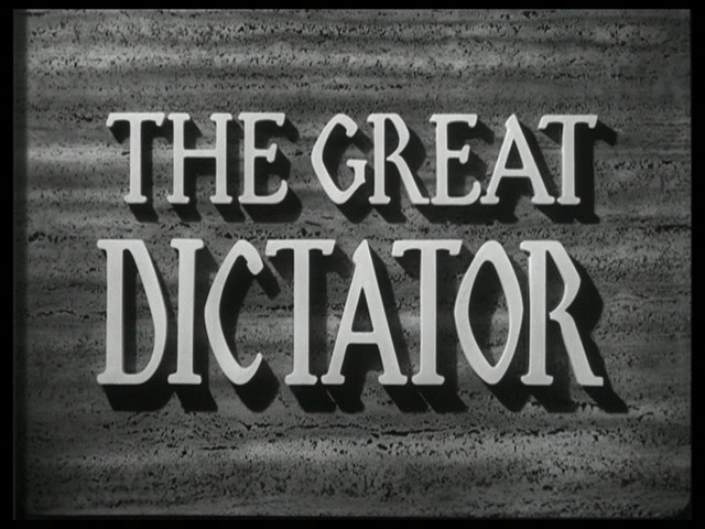 The Great Dictator