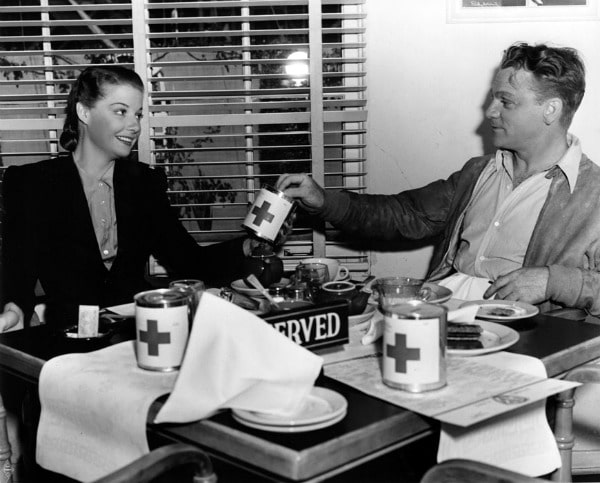 Ann Sheridan and James Cagney