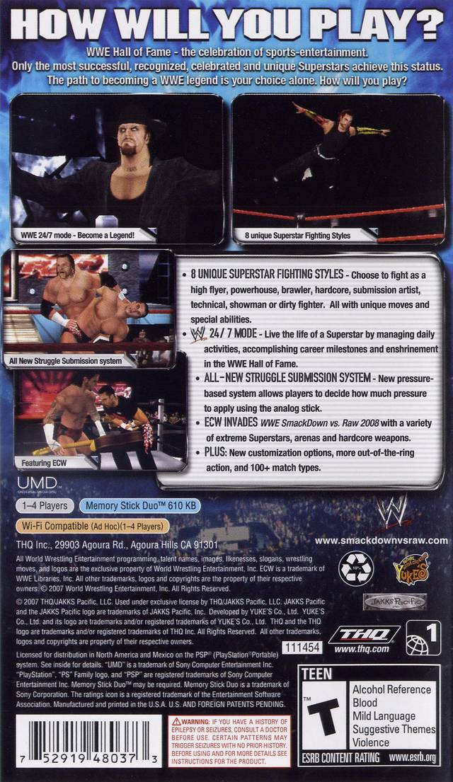 WWE Smackdown vs. Raw 2008