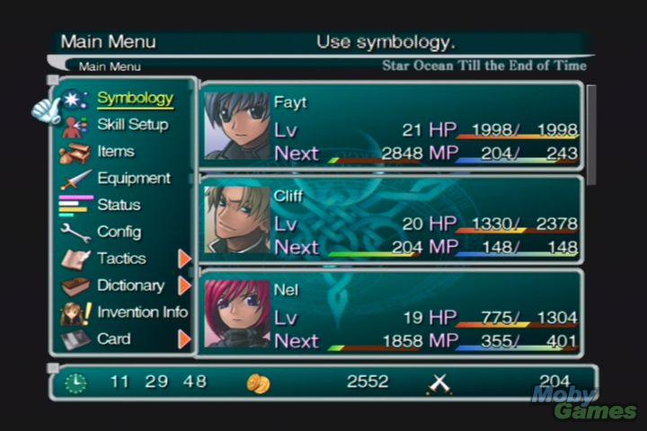 Star Ocean: Till the End of Time
