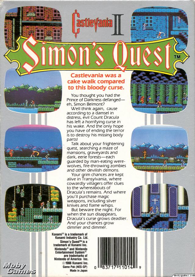 Castlevania II: Simon's Quest