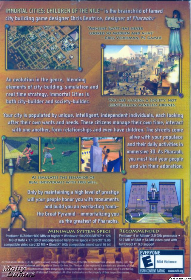 Immortal Cities: Children of the Nile