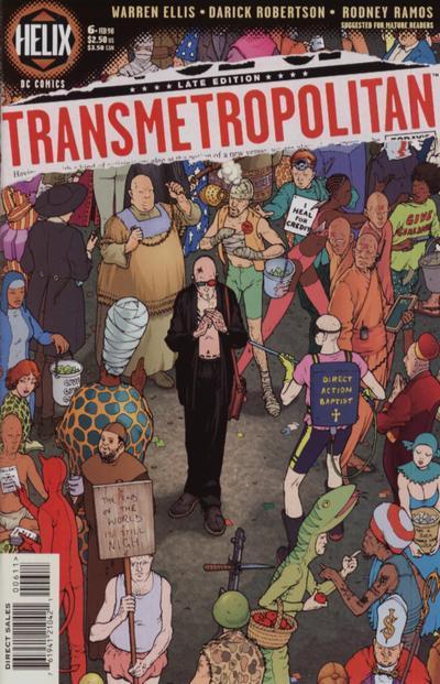 Transmetropolitan # 06 - God Riding Shotgun