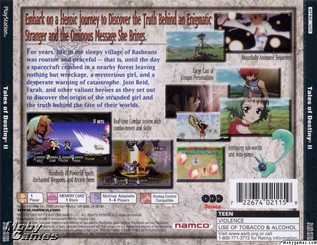 Tales of Destiny 2