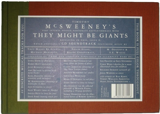 McSweeney's Quarterly Concern Issue 6
