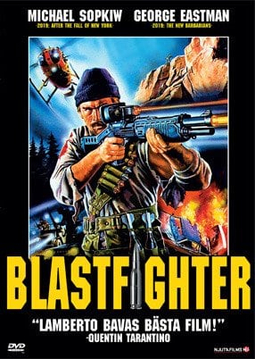 Blastfighter DVD Region 2 - Lamberto Bava with Michael Sopkiw and George Eastman .
