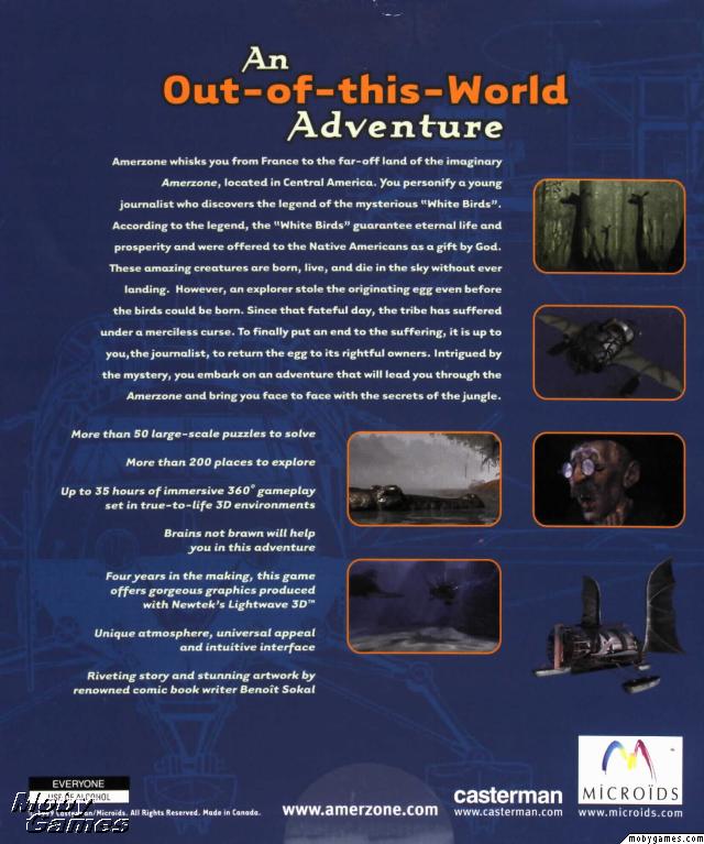 Amerzone: The Explorer's Legacy