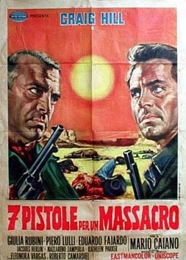 Picture of Seven Pistols for a Massacre