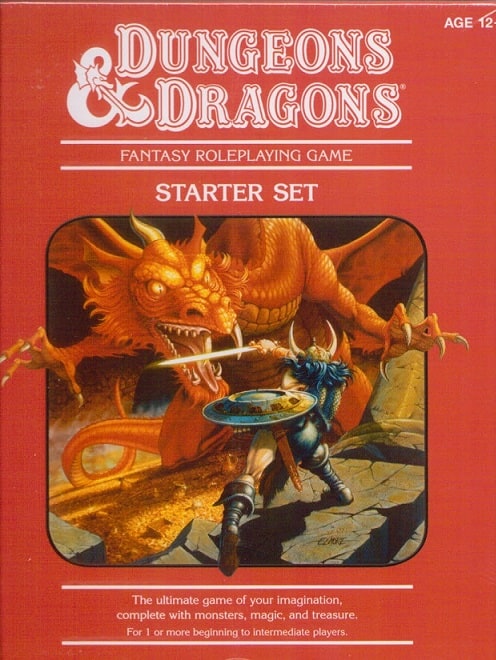 Dungeon And Dragons Fantasy Roleplaying Game Starter Set Red Box