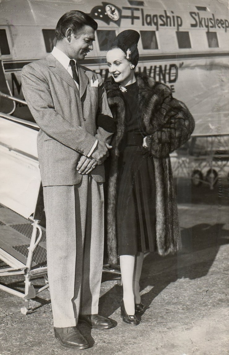 Clark Gable & Carole Lombard