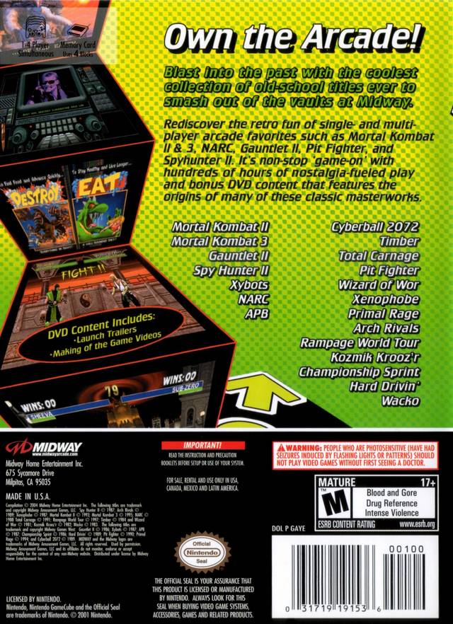 Midway Arcade Treasures 2
