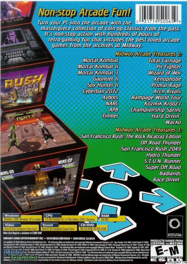 Midway Arcade Treasures: Deluxe Edition - PC