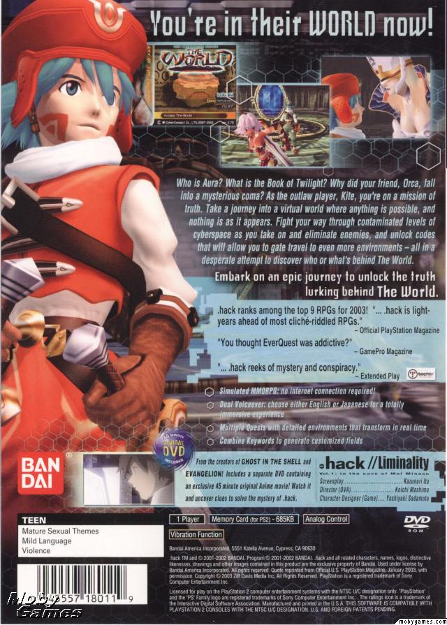 .hack//Infection Part 1