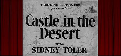 Charlie Chan in Castle in the Desert