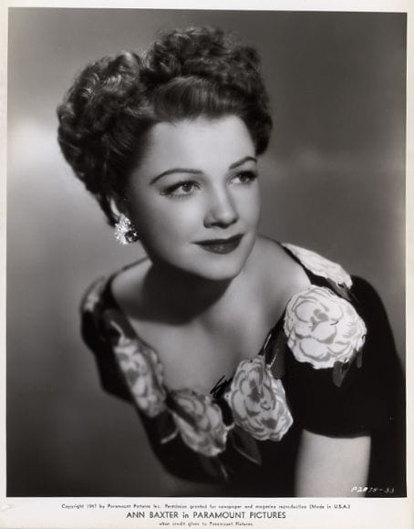 Anne Baxter Anne Baxter
