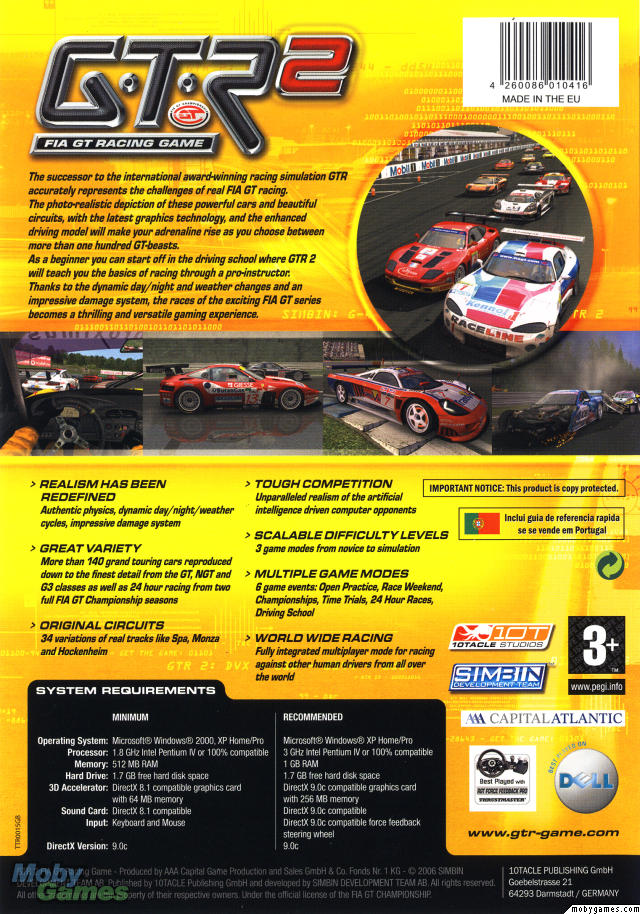 GTR 2: FIA GT Racing Game