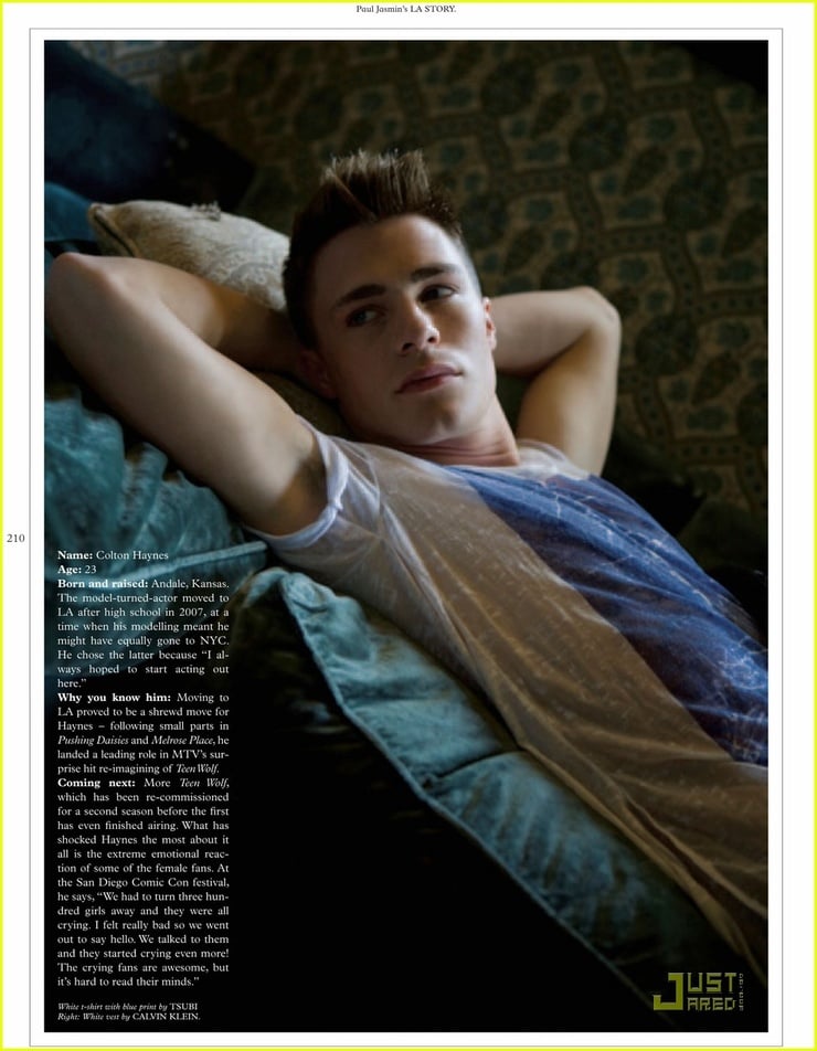 Colton Haynes