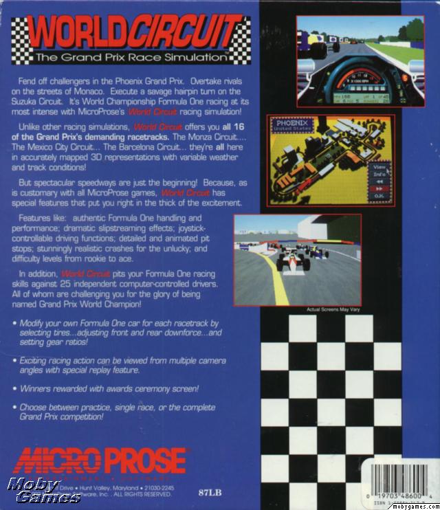 Formula One Grand Prix // World Circuit