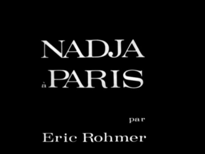 Nadja in Paris