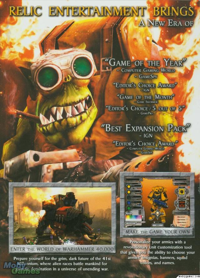 Warhammer 40,000: Dawn of War (Gold Edition)