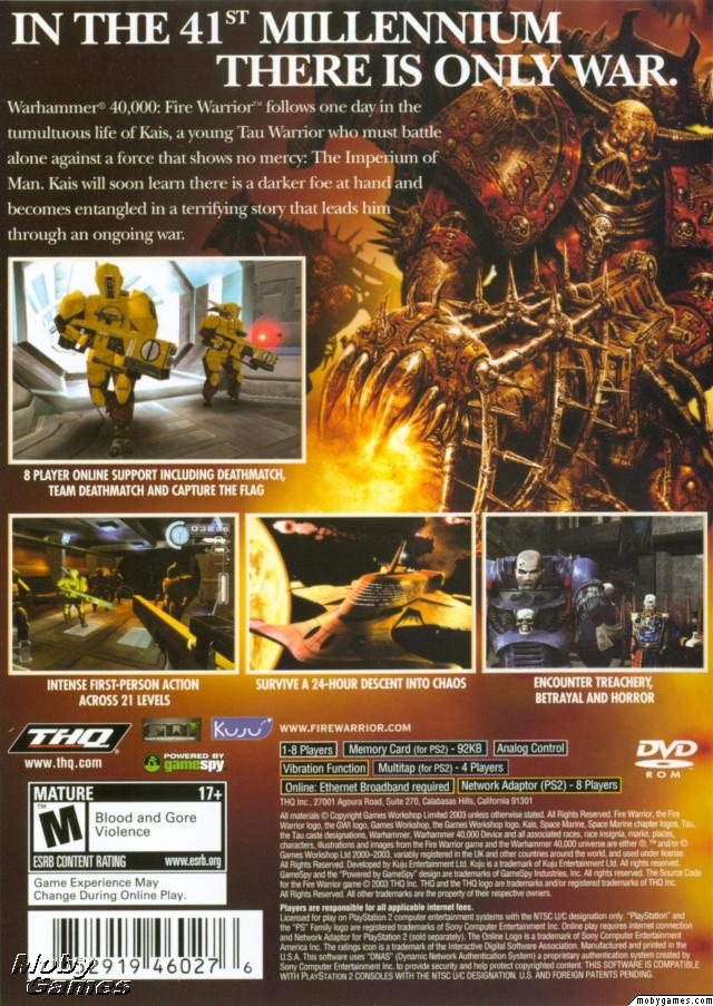 Warhammer 40,000: Fire Warrior