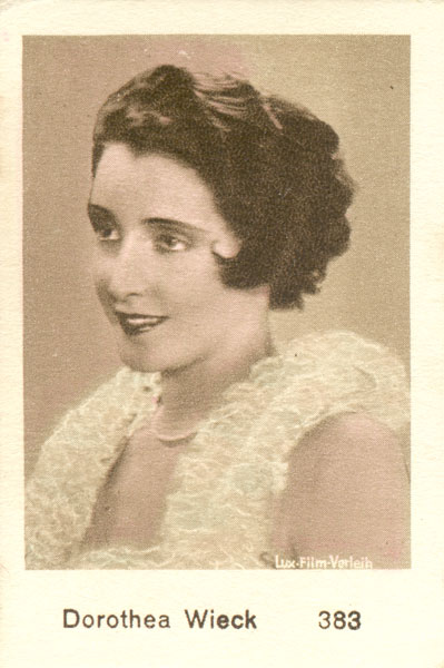 Dorothea Wieck Dorothea Wieck