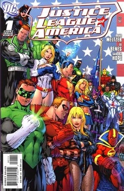 Justice League of America # 1 (Green Lantern Cover)