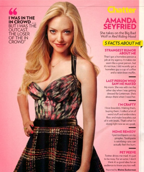 Amanda Seyfried Amanda Seyfried