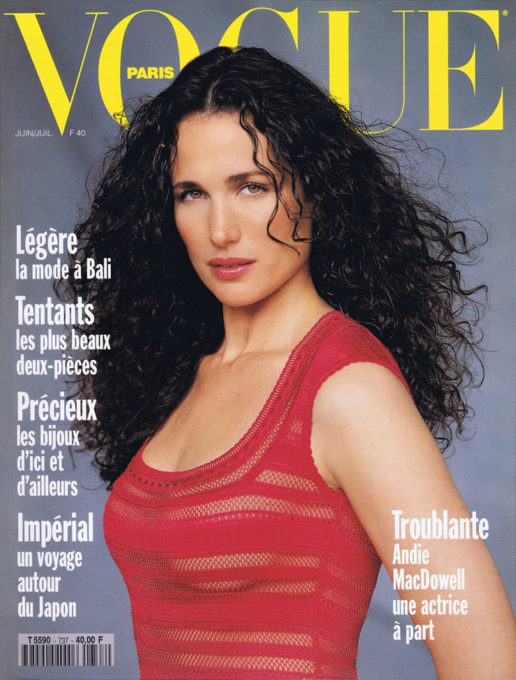Andie MacDowell Andie MacDowell