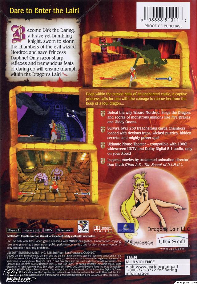 Dragon's Lair 3D: Return to the Lair
