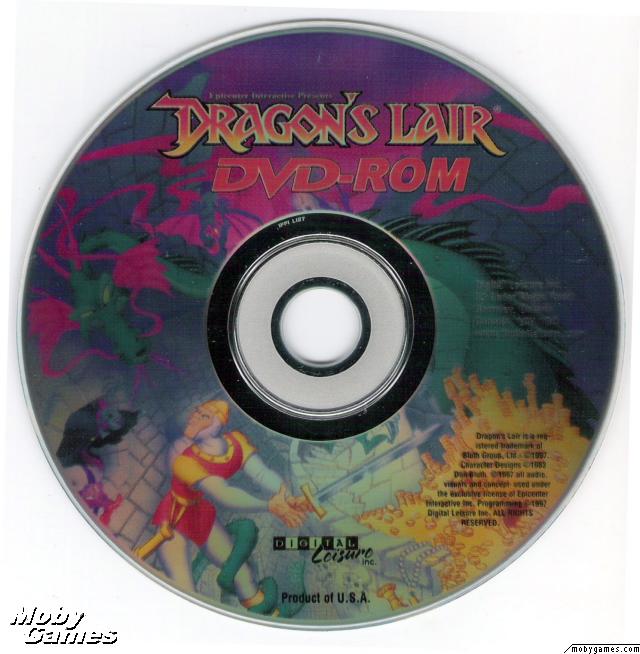 Dragon's Lair Deluxe DVD