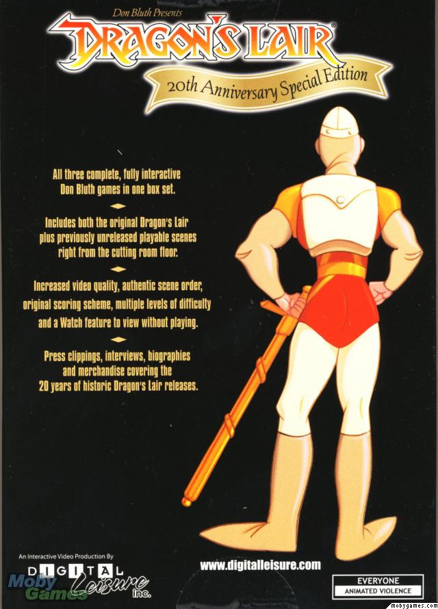 Dragon's Lair 20th Anniversary Edition