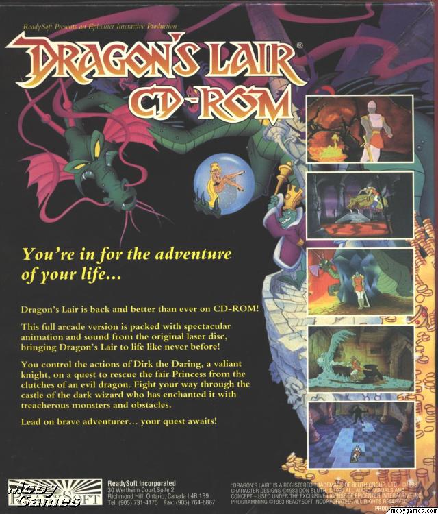 Dragon's Lair CD-ROM