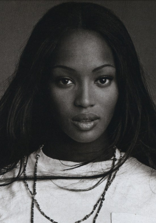 naomi campbell drawing