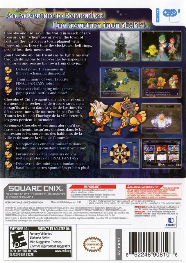 Final Fantasy Fables: Chocobo Dungeon