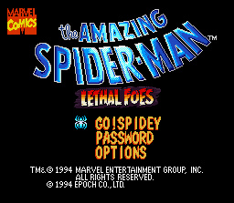 The Amazing Spider-Man: Lethal Foes