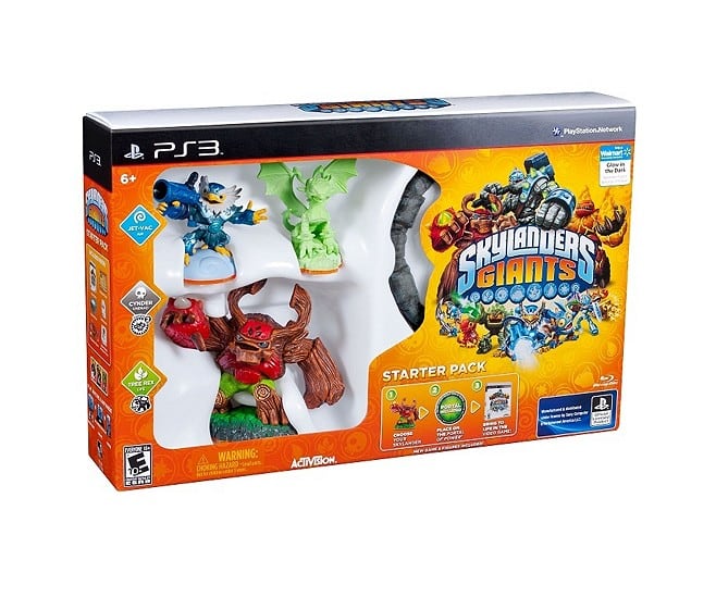 Skylanders Giants Starter Pack wtih Exclusive Glow In The Dark Cynder