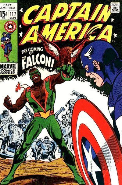 Captain America #117 (1969 1st Falcon)