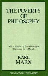 The Poverty of Philosophy (Great Books in Philosophy)