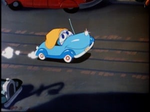 susie the little blue coupe pixar cars