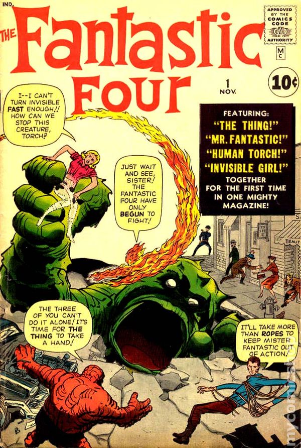 FANTASTIC FOUR #1 (1961) VF/NM 9.0 *Guaranteed Unrestored* (The Fantastic Four)