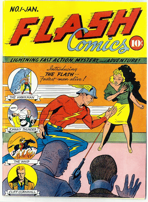 Flash comics (Famous 1st editions : limited collectors' blue ribbon series ; no. F-8)