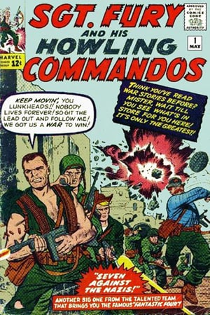 Sgt. Fury and the Howling Commandos #1 Vintage 1962 Complete Marvel Comics