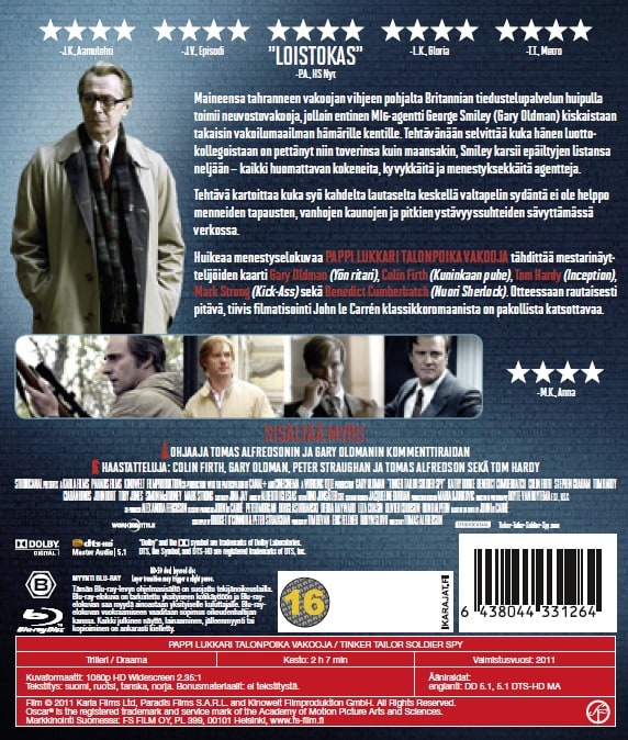 Tinker Tailor Soldier Spy (Blu-ray)