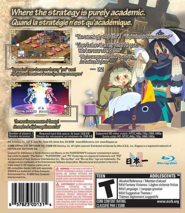 Disgaea 3: Absence of Justice