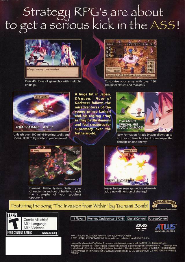Disgaea: Hour of Darkness