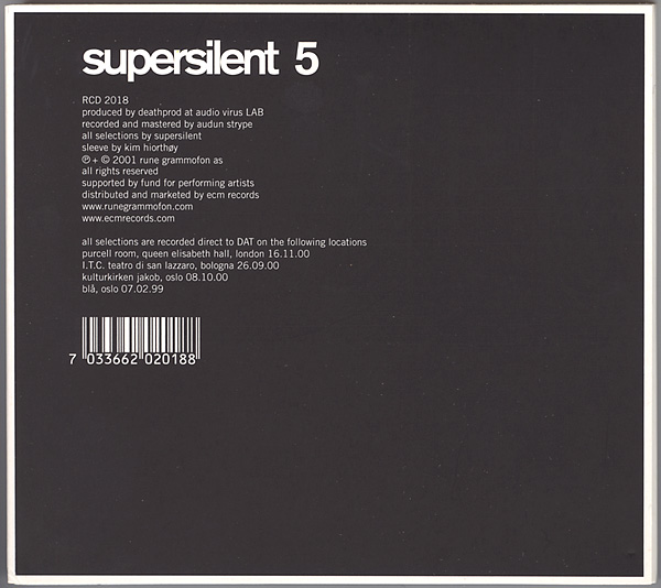 Supersilent Vol.5