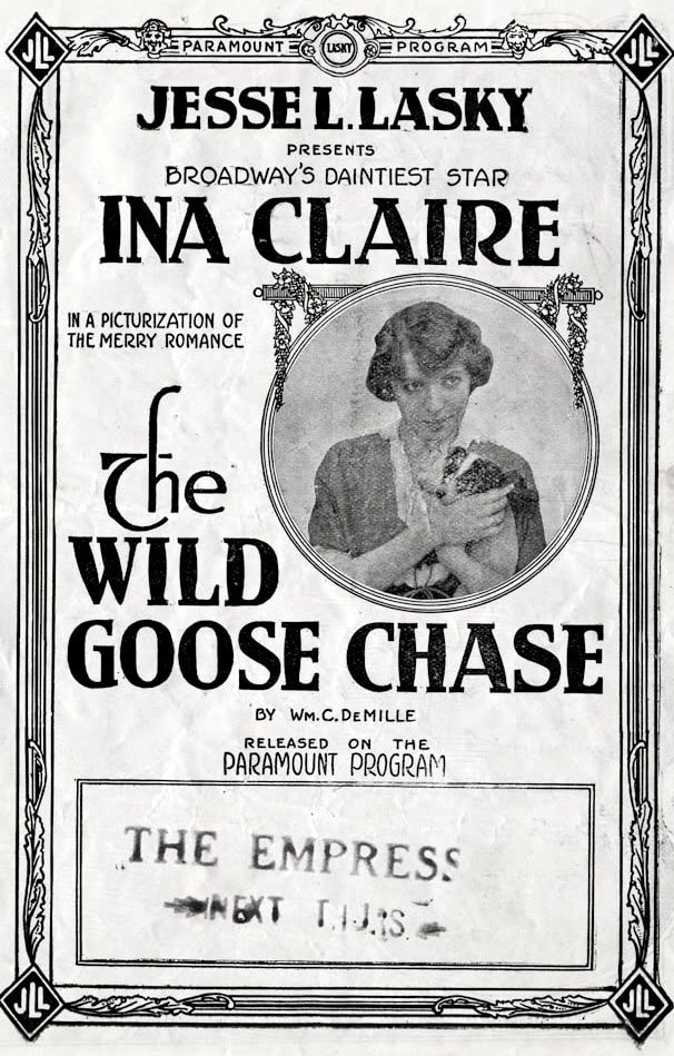 The Wild Goose Chase